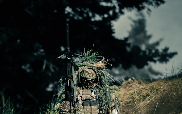 2nd Ranger Battalion Platoon Live Fire Training