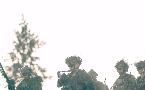 2nd Ranger Battalion Platoon Live Fire Training