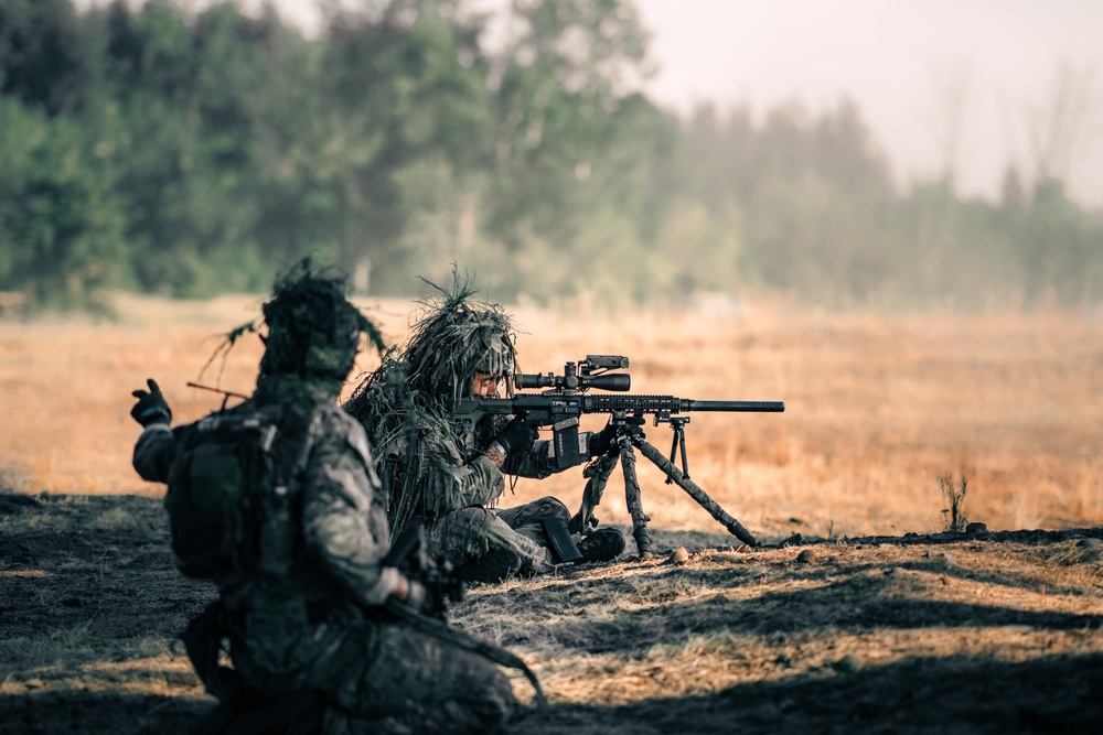 2nd Ranger Battalion Platoon Live Fire Training