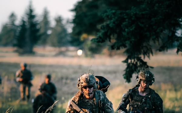 2nd Ranger Battalion Platoon Live Fire Training