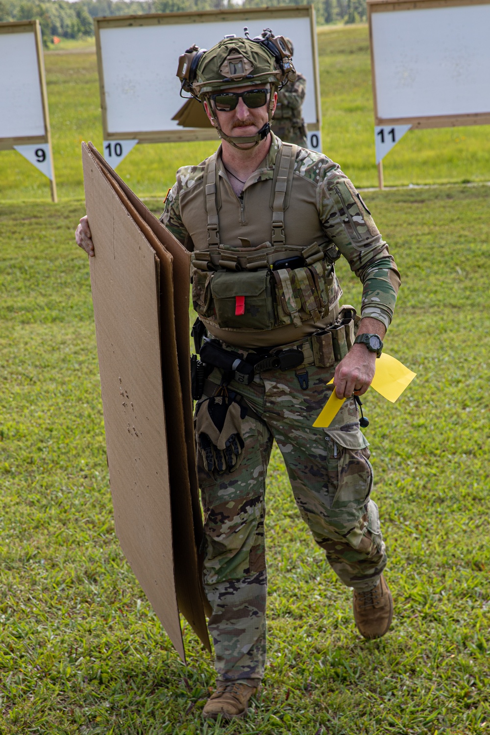 Tennessee National Guard Soldiers and Airmen Compete in the 2025 TAG Pistol Match