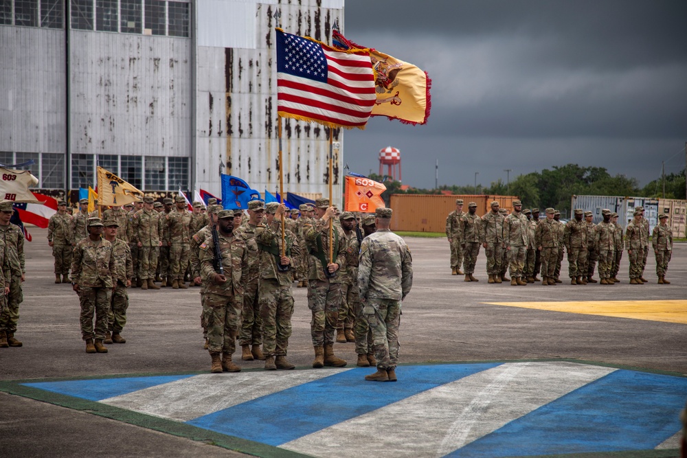 603d Aviation Support Battalion Change of Command 2025