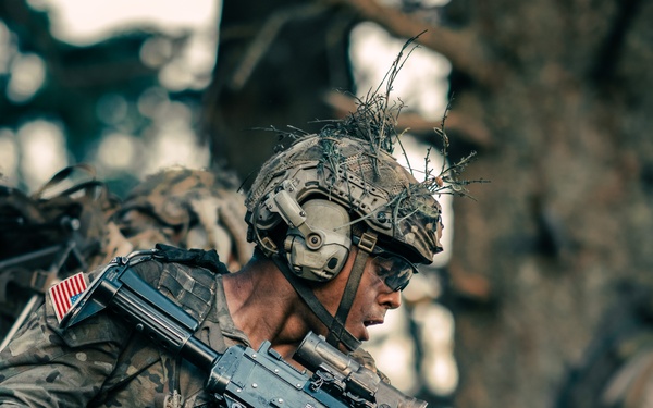 2nd Ranger Battalion Platoon Live Fire Training