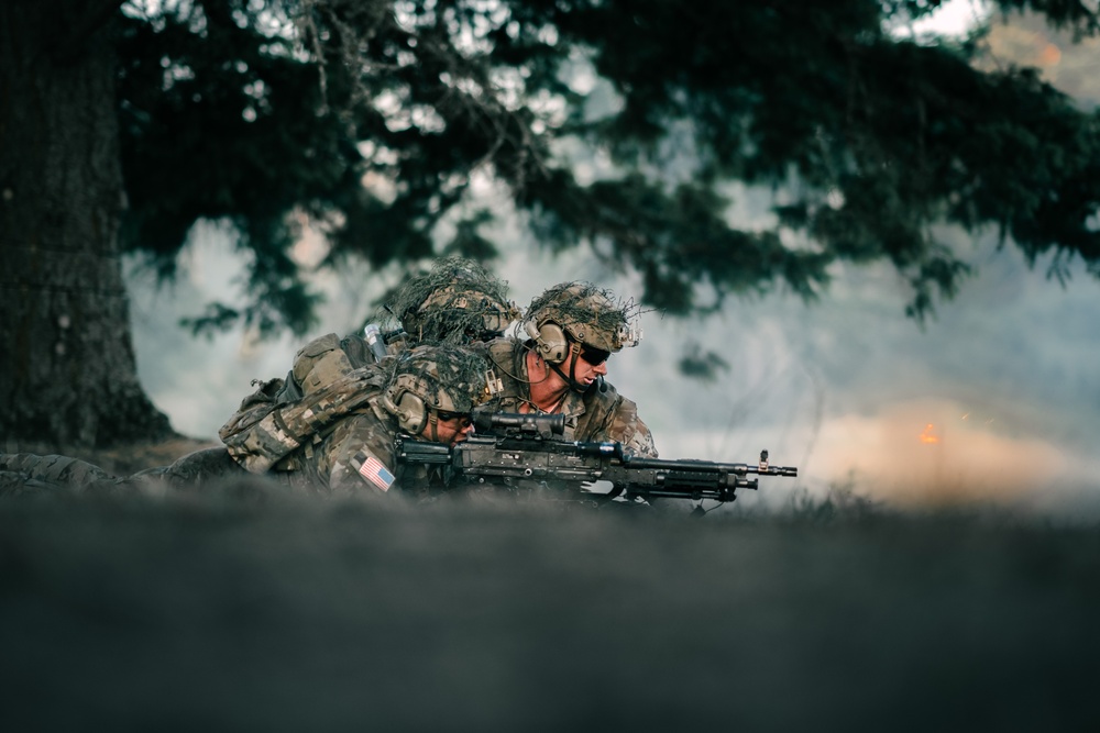2nd Ranger Battalion Platoon Live Fire Training