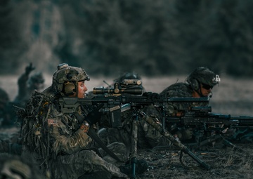 2nd Ranger Battalion Platoon Live Fire Training