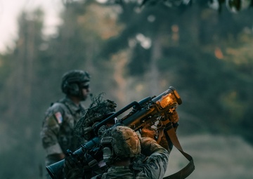 2nd Ranger Battalion Platoon Live Fire Training