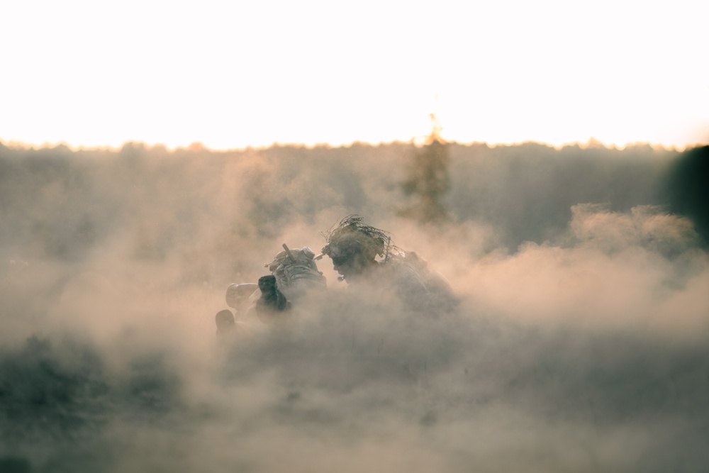 2nd Ranger Battalion Platoon Live Fire Training