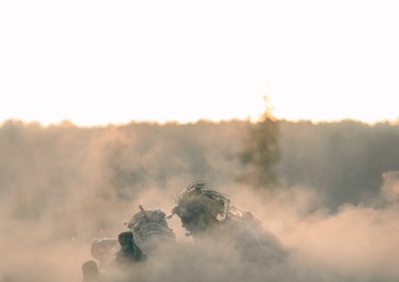 2nd Ranger Battalion Platoon Live Fire Training