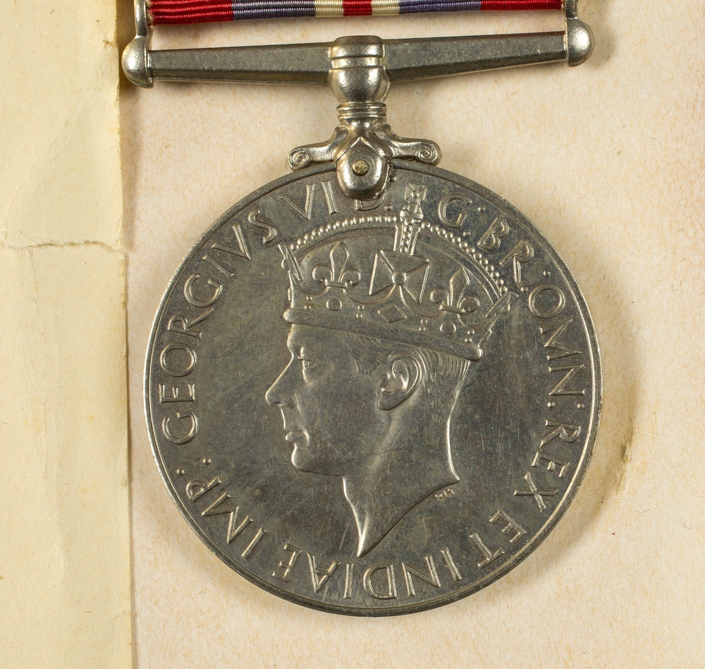 On 26 April 1946, COL Thomas N. Page, Medical Corps, was awarded the (British) War Medal with Oak Leaf Cluster by His Majesty King George VI.