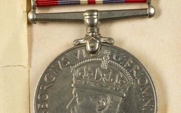 On 26 April 1946, COL Thomas N. Page, Medical Corps, was awarded the (British) War Medal with Oak Leaf Cluster by His Majesty King George VI.