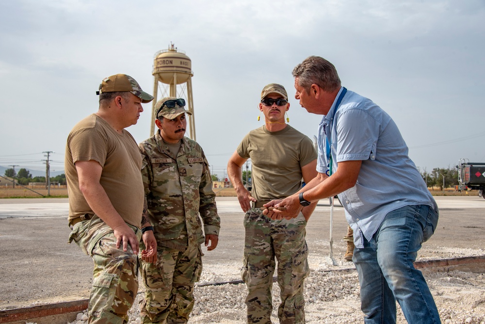134th CES Airmen serve as translators during DFT to Morón Air Base, Span