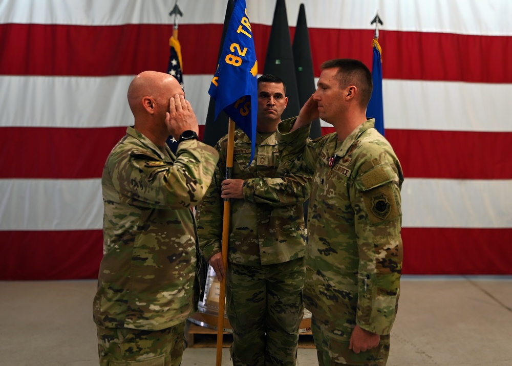 532nd Training Squadron Change of Command