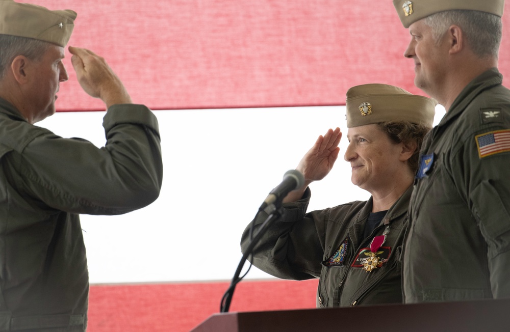Kitts relieves Somerville as Commodore of Naval Test Wing Atlantic