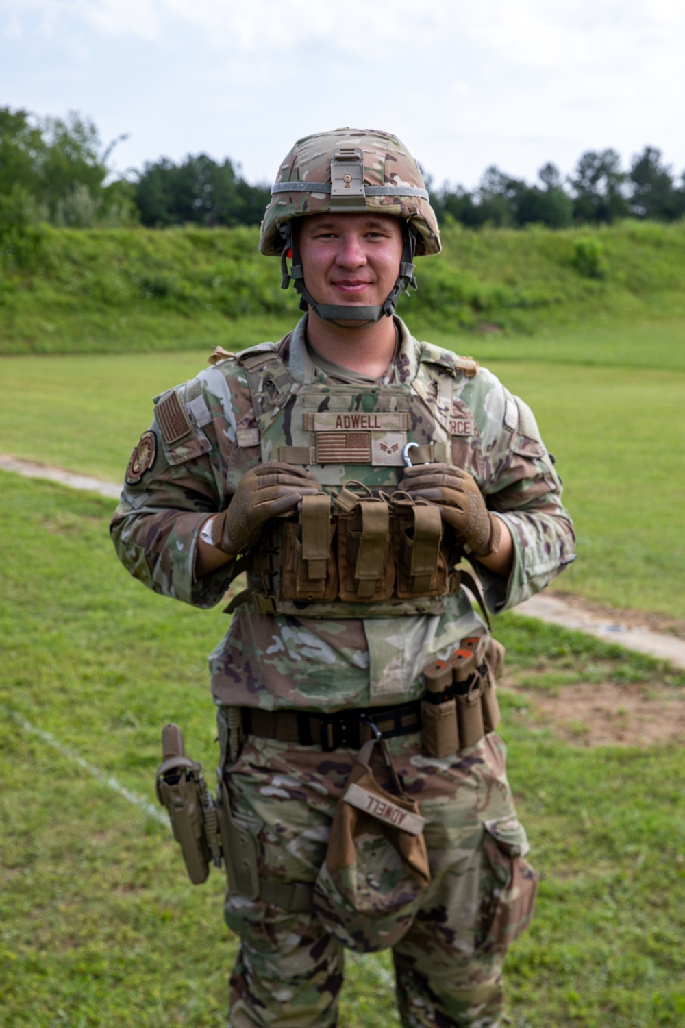 Tennessee National Guard Soldiers and Airmen Compete in the 2025 TAG Pistol Match