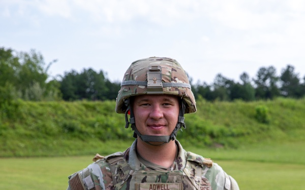 Tennessee National Guard Soldiers and Airmen Compete in the 2025 TAG Pistol Match