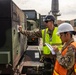 Talisman Sabre 2025 U.S. Army vehicles offload at Port Darwin, Australia for Talisman Sabre 25