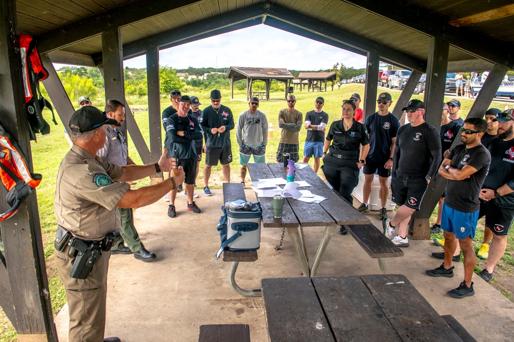 Drowning response training at Georgetown Lake
