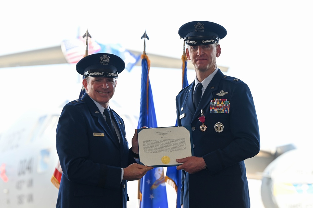 437th Airlift Wing Change of Command Ceremony