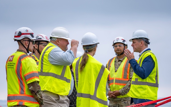 USACE and FEMA brief DHS Associate Director on Wildfire Debris Removal in Southern California