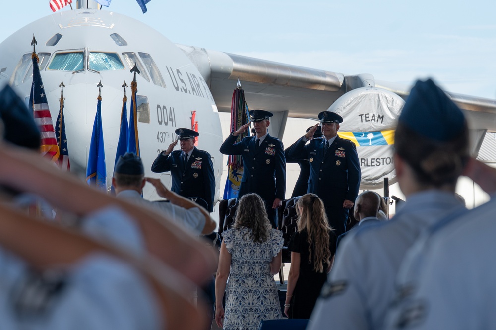 437th Airlift Wing Change of Command Ceremony