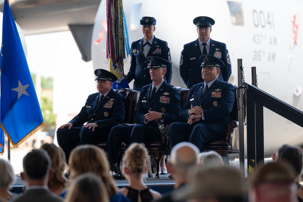 437th Airlift Wing Change of Command Ceremony