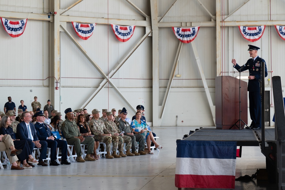 437th Airlift Wing Change of Command Ceremony