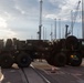Talisman Sabre 2025 U.S. Army vehicles offload at Port Darwin, Australia for Talisman Sabre 25