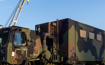 Talisman Sabre 2025 U.S. Army vehicles offload at Port Darwin, Australia for Talisman Sabre 25