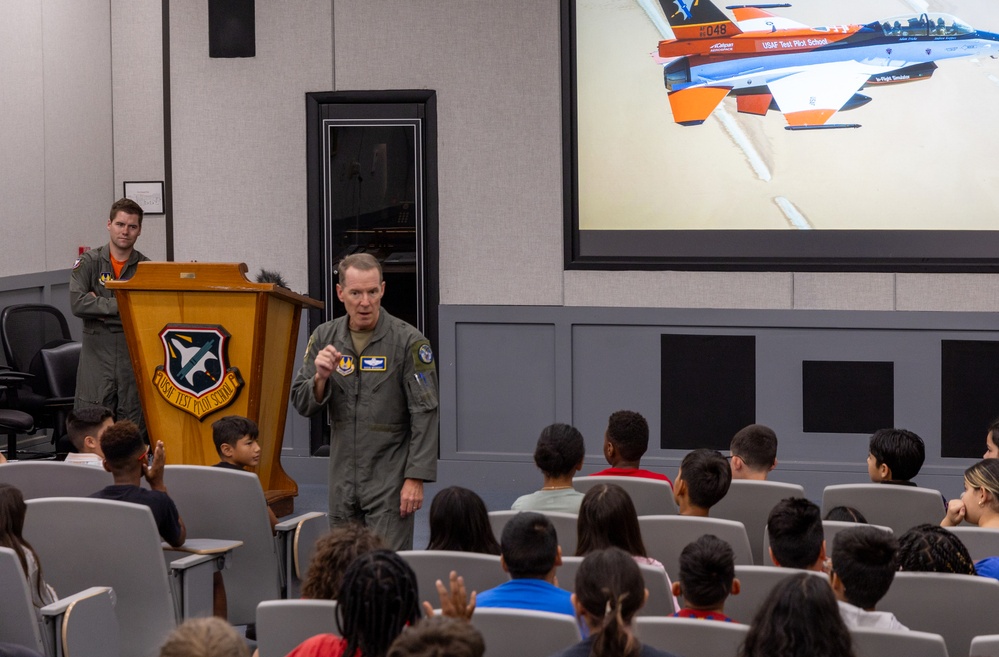 Local STEM Students Attend PRIME Mathematics Program at Edwards AFB