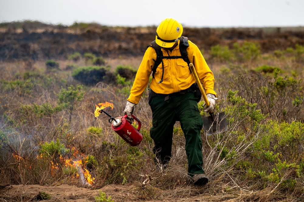 Vandenberg Trains for Wildfires