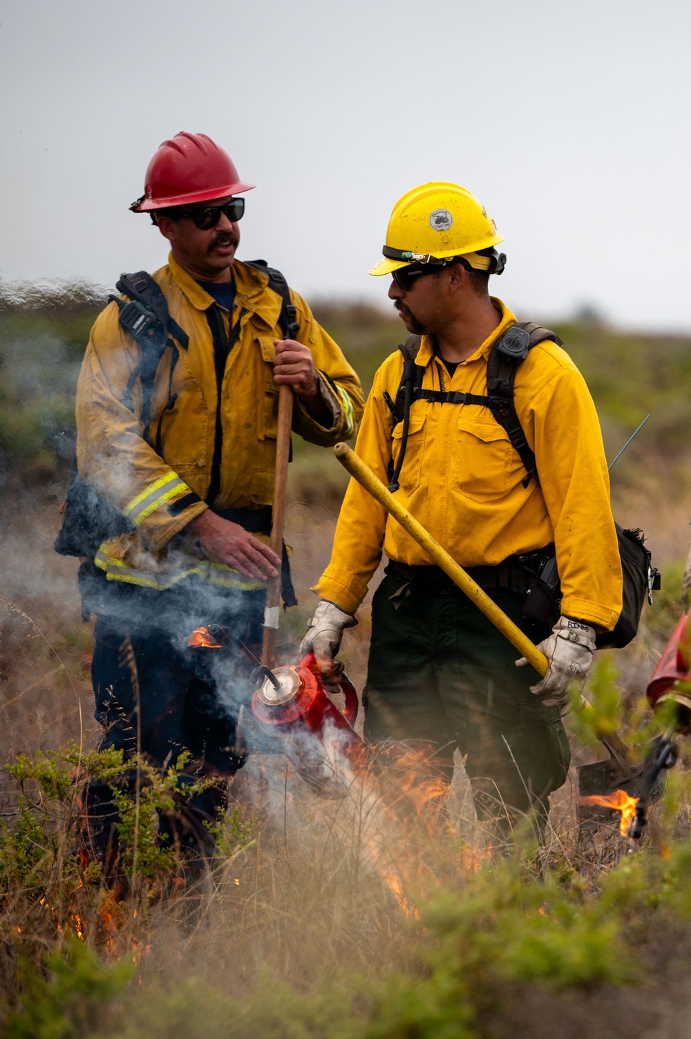 Vandenberg Trains for Wildfires