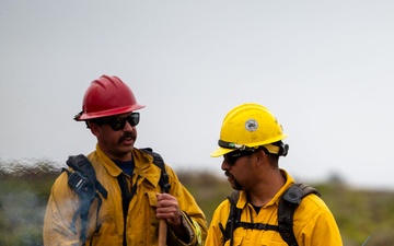 Vandenberg Trains for Wildfires