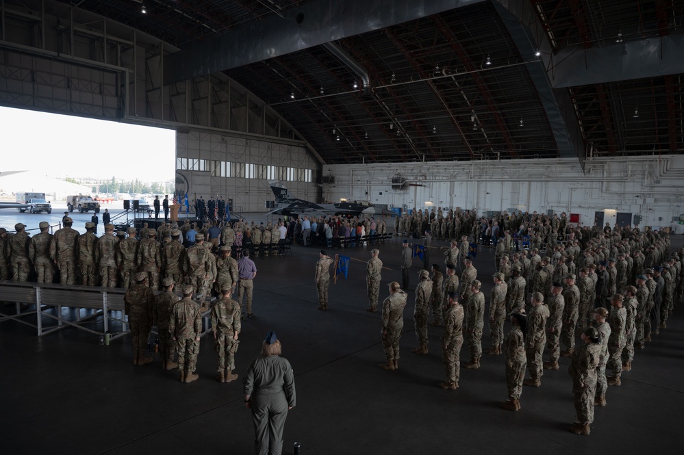 Johnston takes command of the 354th Fighter Wing