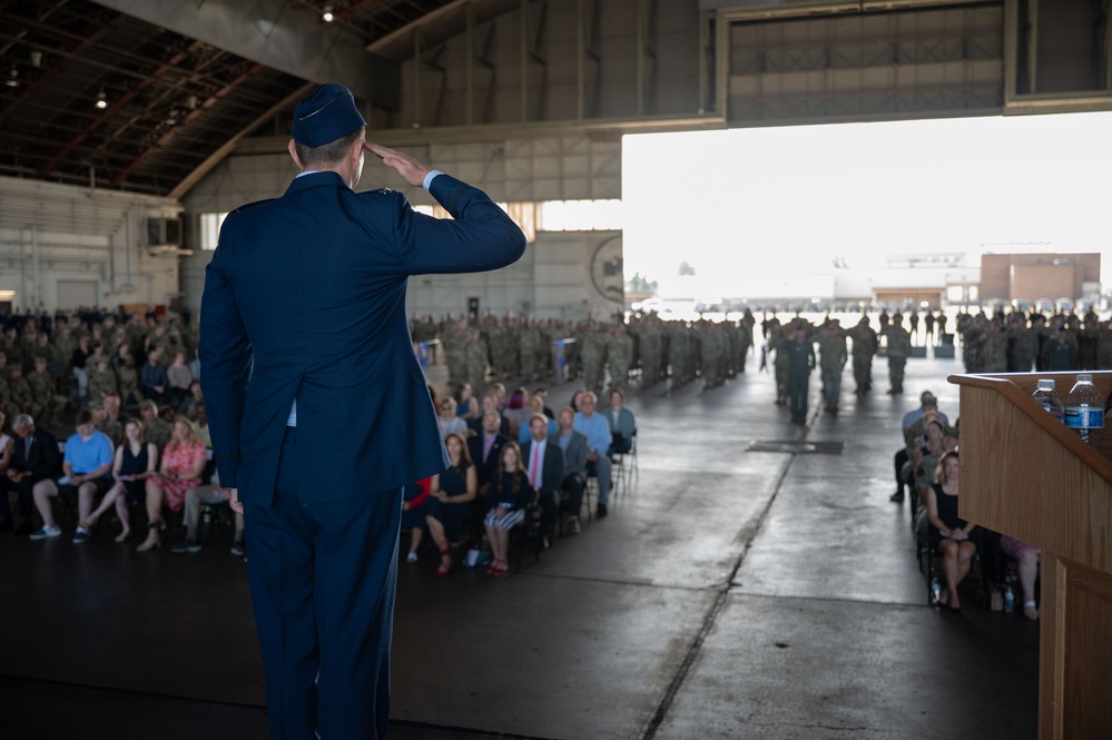 Johnston takes command of the 354th Fighter Wing