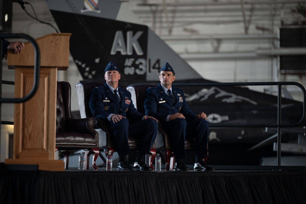 Johnston takes command of the 354th Fighter Wing