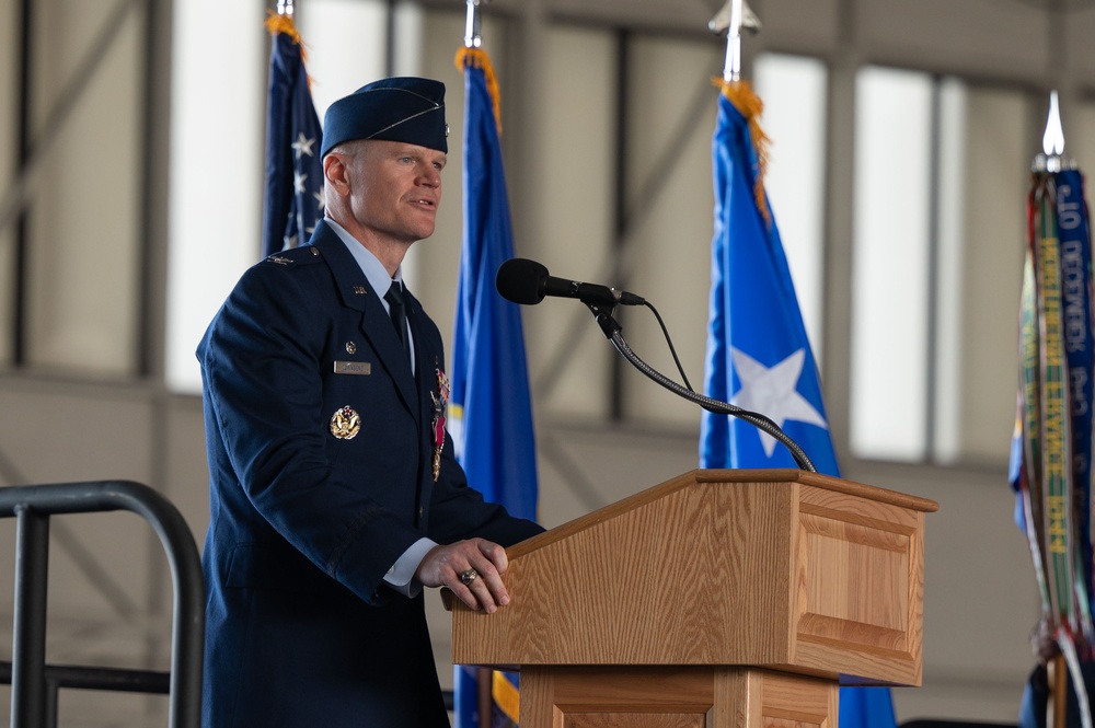 Johnston takes command of the 354th Fighter Wing
