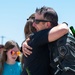 Col. Hall fini flight at Davis-Monthan