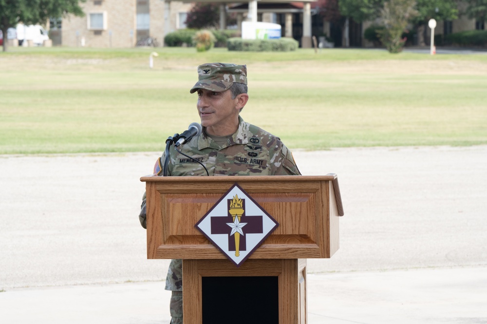 32nd Medical Brigade welcomes new command team