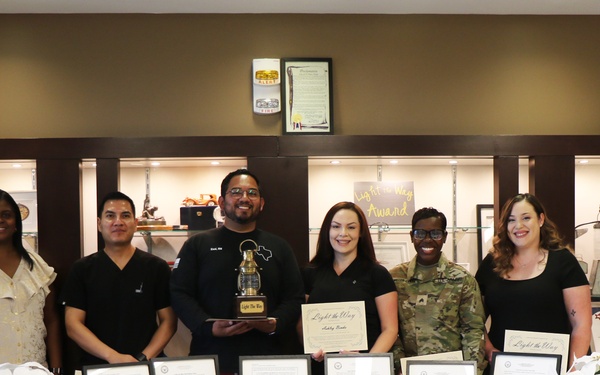 ICU Nurse Honored with Light the Way Award for Outstanding Patient Care at WBAMC