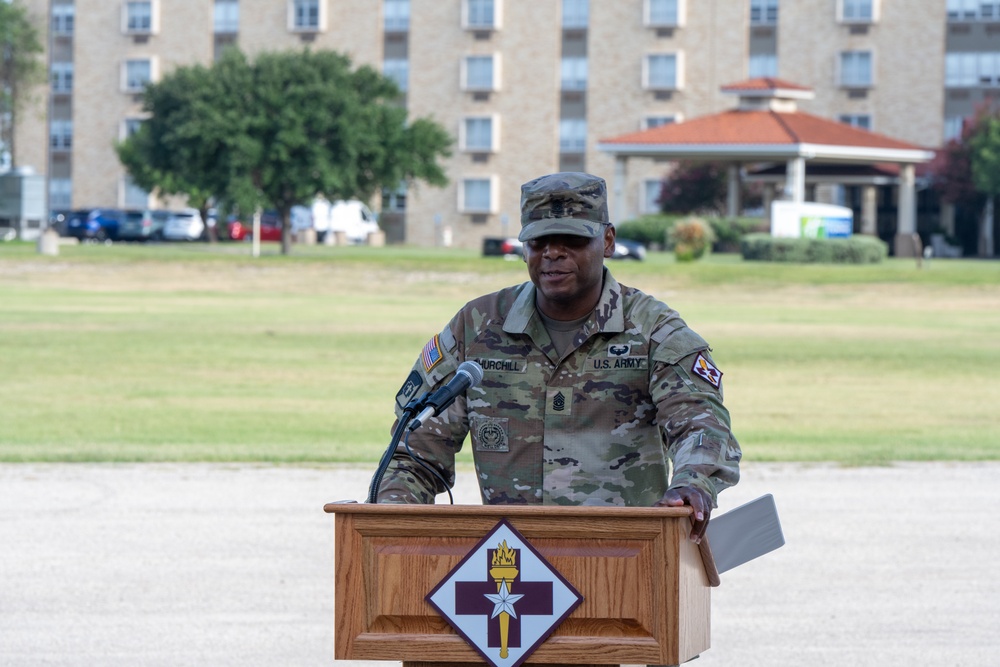 32nd Medical Brigade welcomes new command team