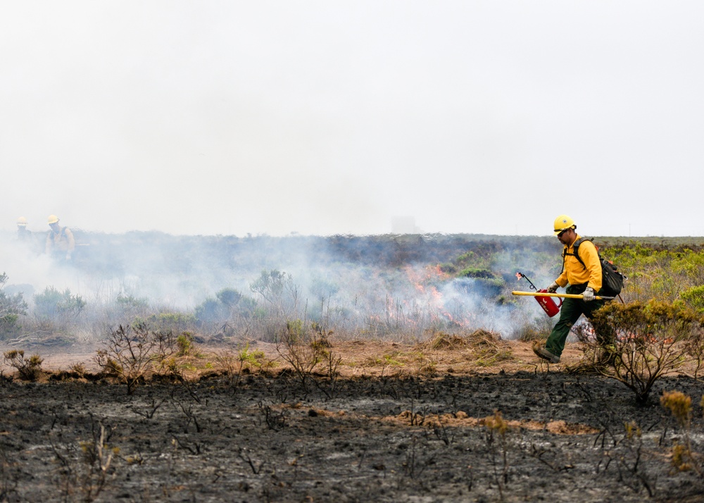 Vandenberg Trains for Wildfires