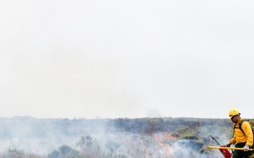 Vandenberg Trains for Wildfires