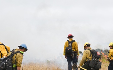 Vandenberg Trains for Wildfires