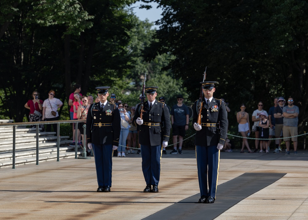 Sgt. Major Moore Wreath Laying Ceremony