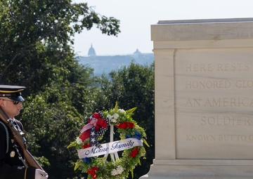 Sgt. Major Moore Wreath Laying Ceremony