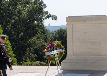 Sgt. Major Moore Wreath Laying Ceremony