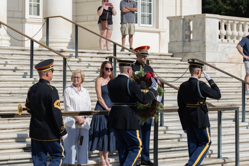 Sgt. Major Moore Wreath Laying Ceremony