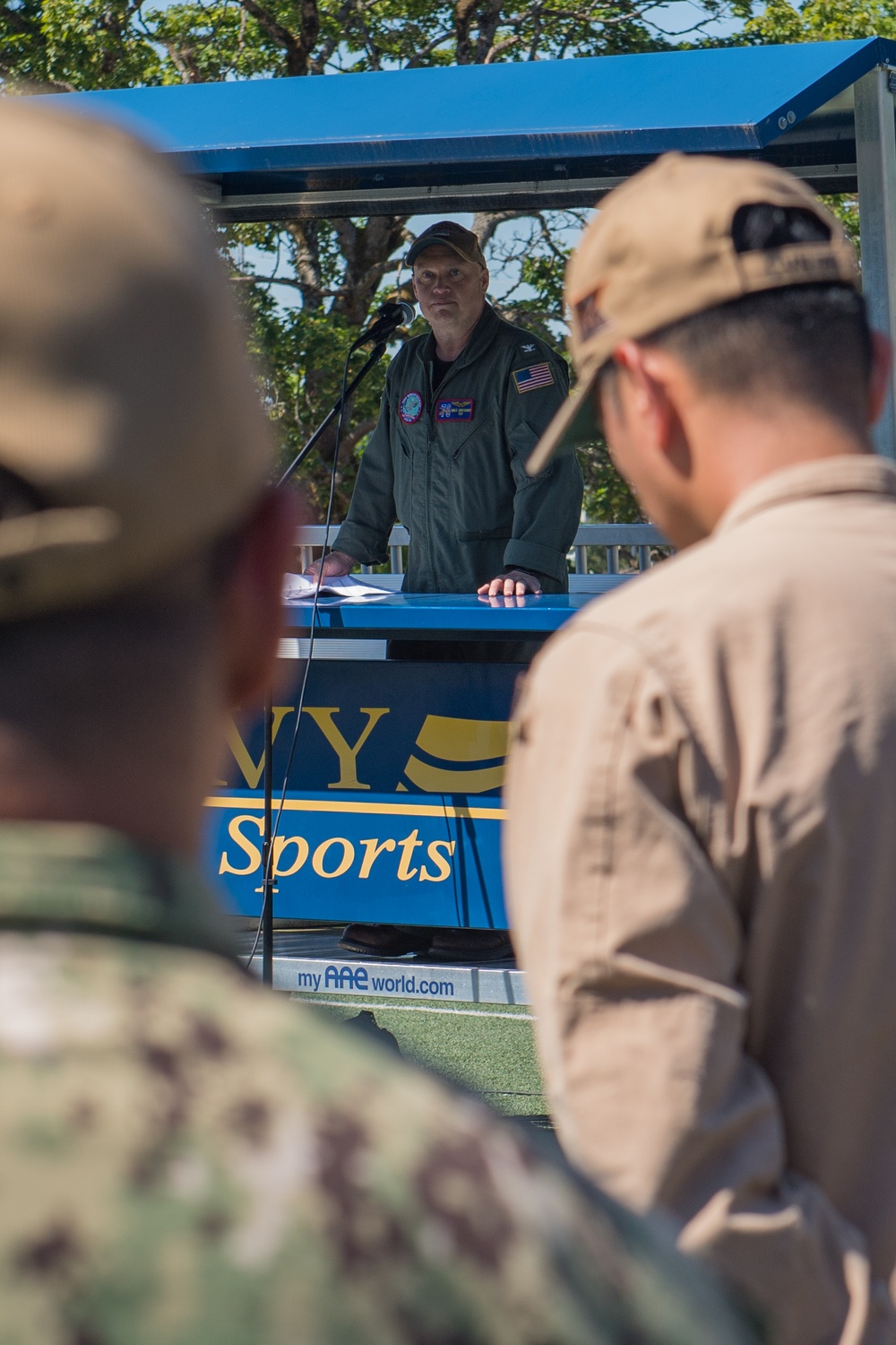 Ronald Reagan Sailors Attend Safety Stand Down