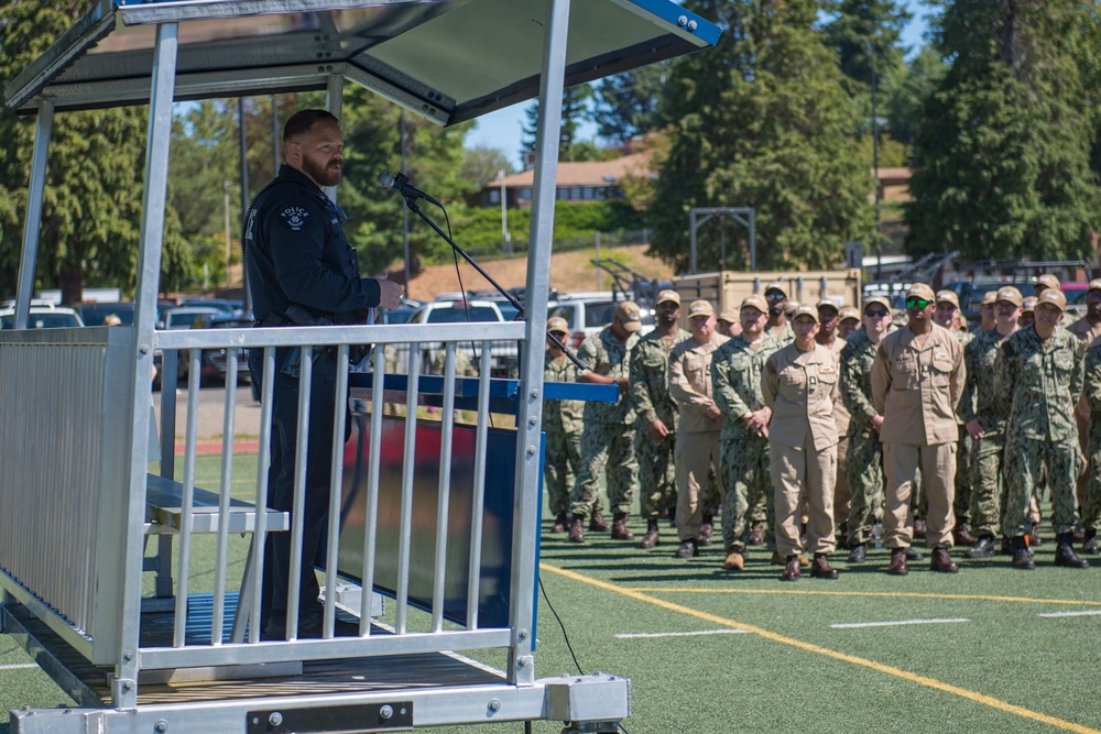 Ronald Reagan Sailors Attend Safety Stand Down