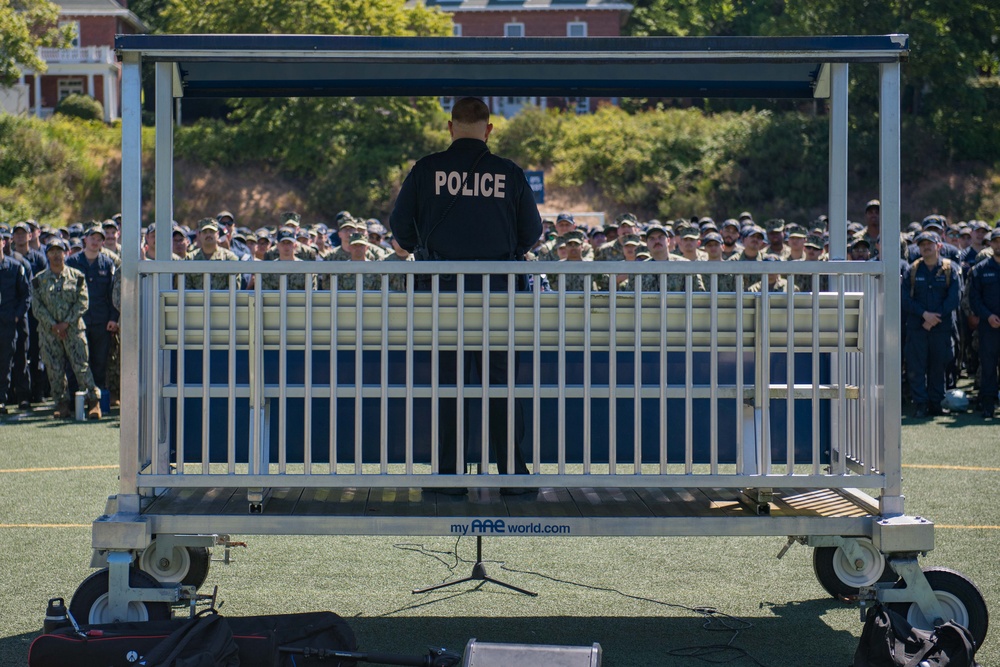 Ronald Reagan Sailors Attend Safety Stand Down